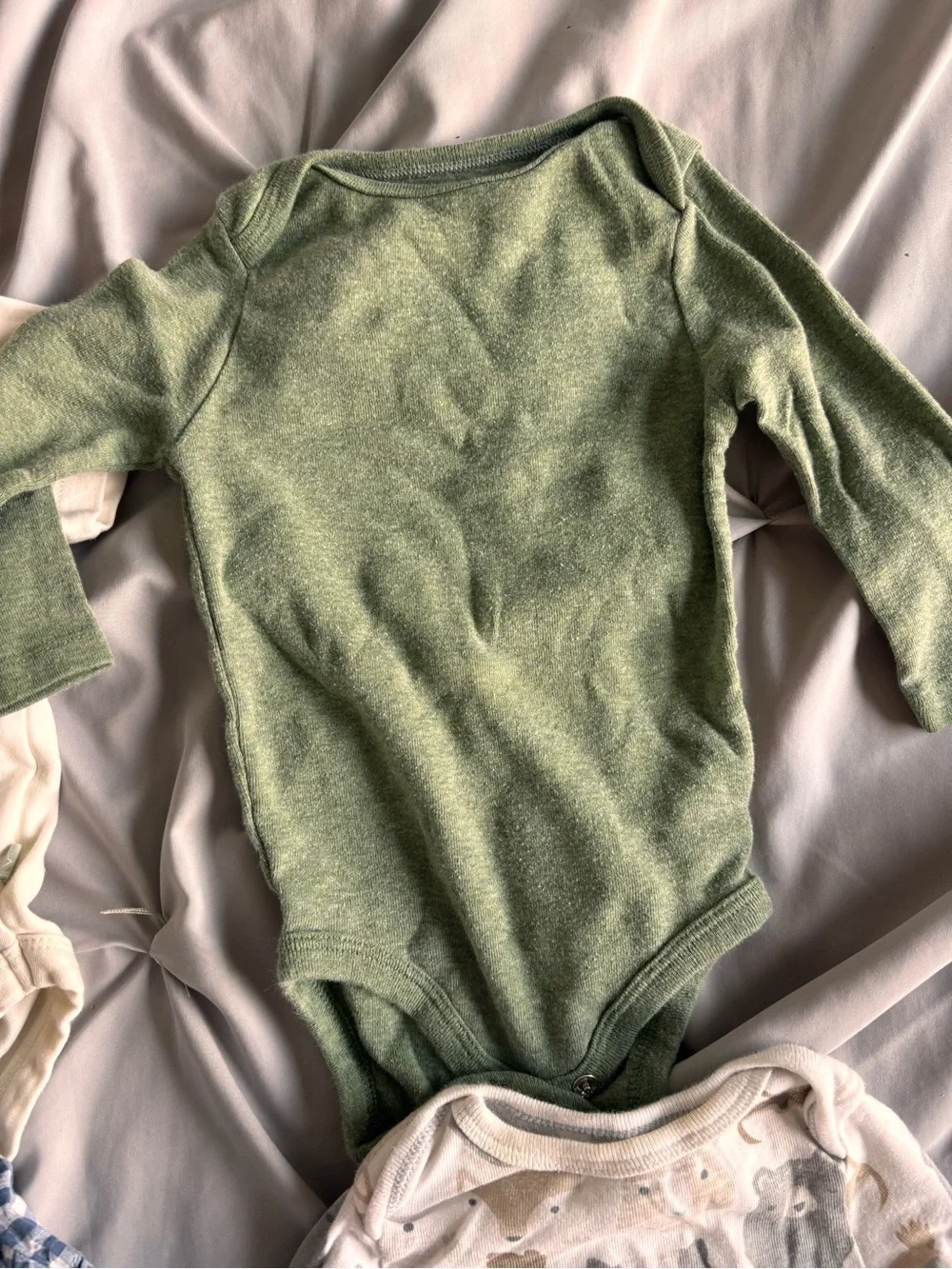 Boys 6-9 Month Bundle Lot of 4 Onesie Baby Boy Clothes